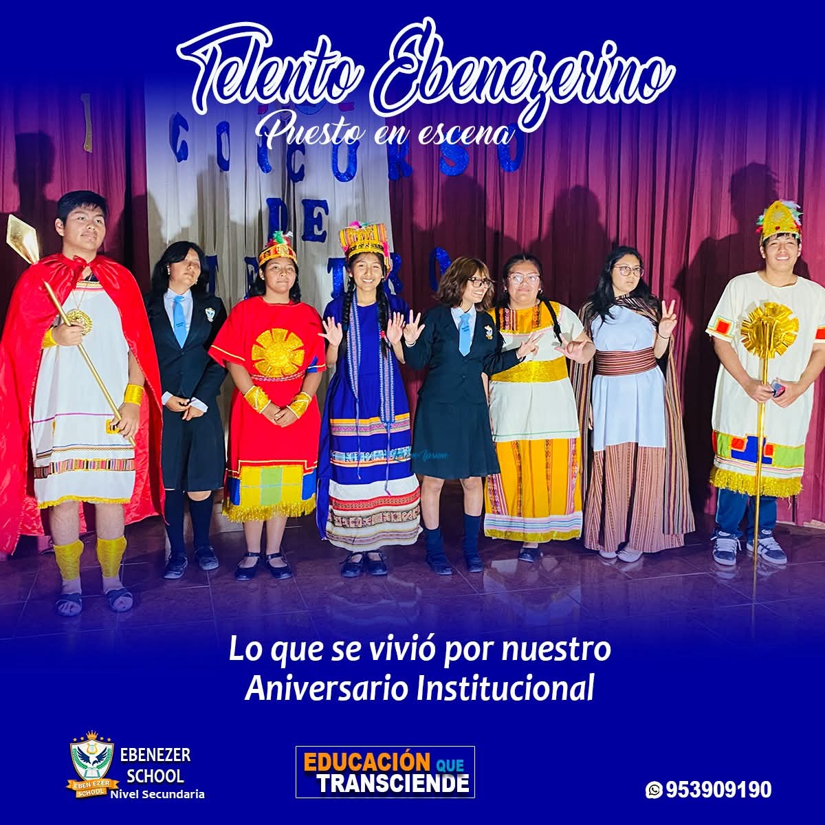 TALENTO EBENEZERINO - PUESTO EN ESCENA